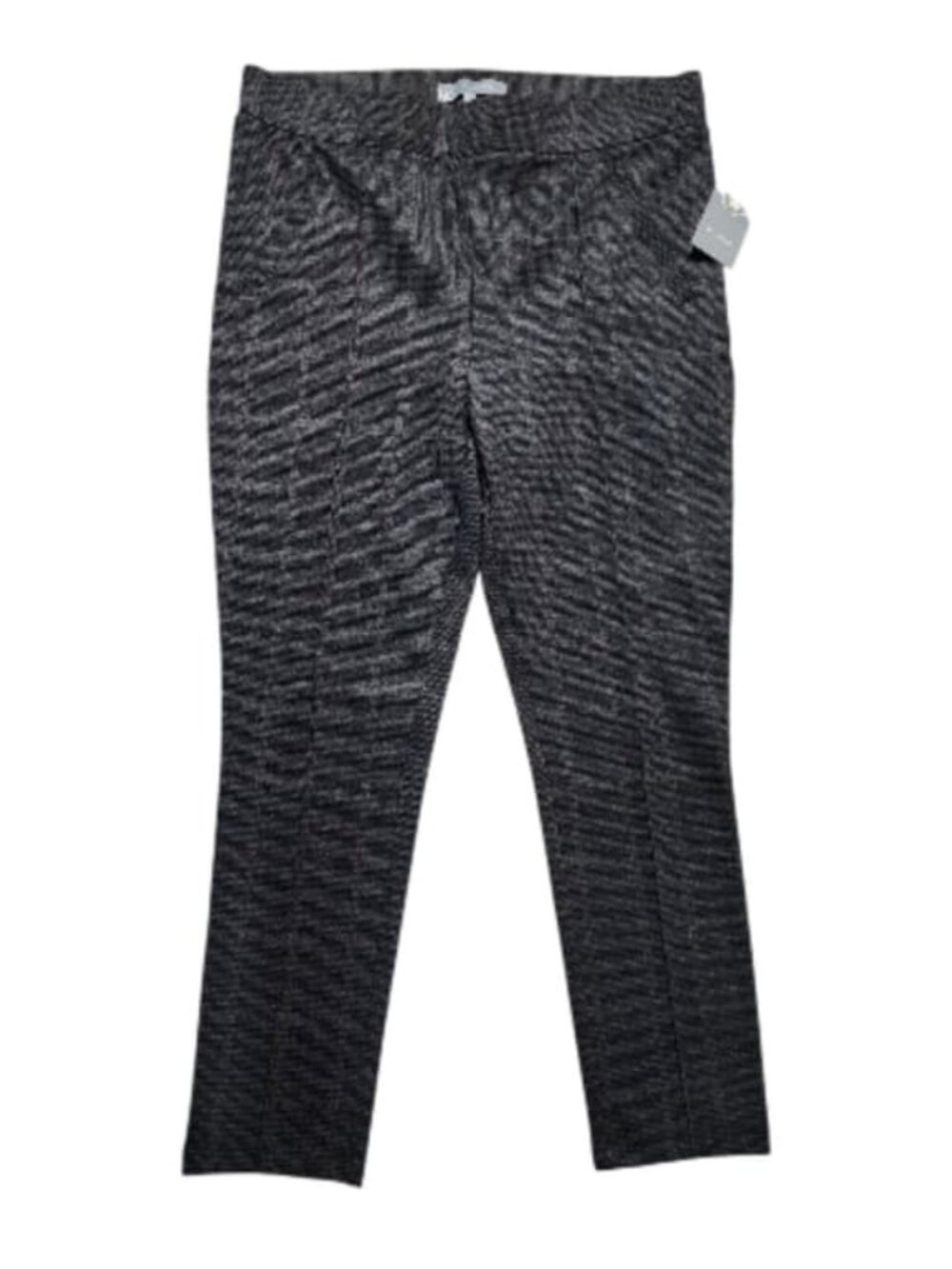 Wit & Wisdom Charcoal Glen Plaid Ankle Pants Size PXL MSRP $68